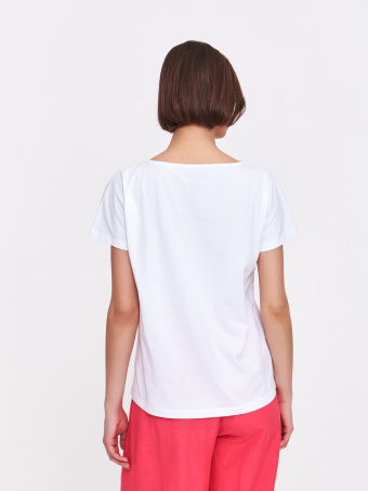 T-shirt z owocowym nadrukiem 