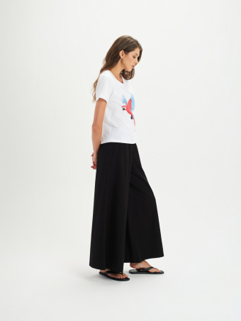 T-shirt regular z nadrukiem 