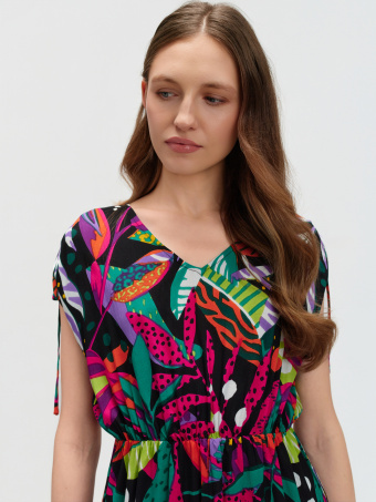 Multikolorowa sukienka 