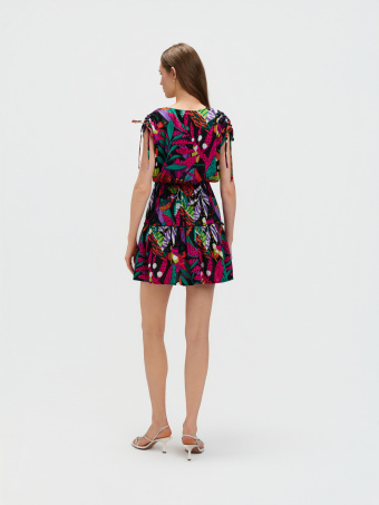 Multikolorowa sukienka 