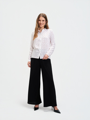 Koszula z nadrukiem w serduszka 