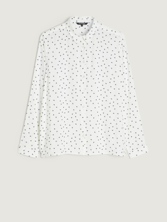 Koszula w czarne serduszka 