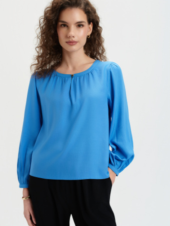 Zwiewna bluzka z wiskozą 