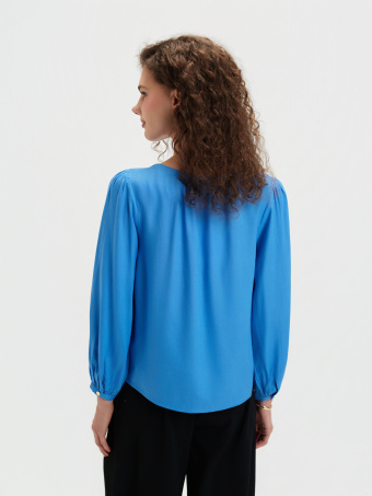 Zwiewna bluzka z wiskozą 