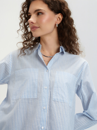 Bawełniana koszula w paski 
