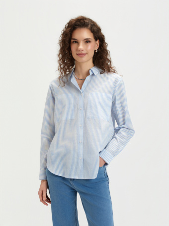 Bawełniana koszula w paski 