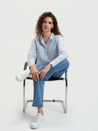 Bawełniana koszula w paski 