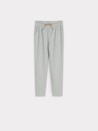 Szare spodnie jogger