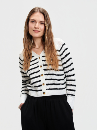 Kardigan w paski 