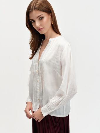 Elegancka biała koszula 