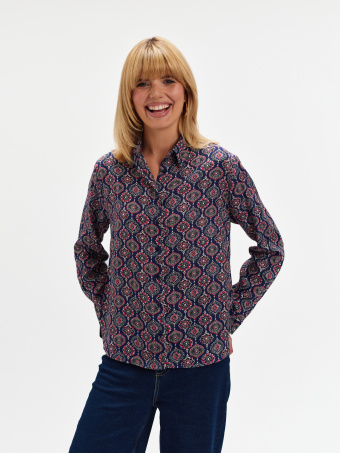 Koszula z printem etno 