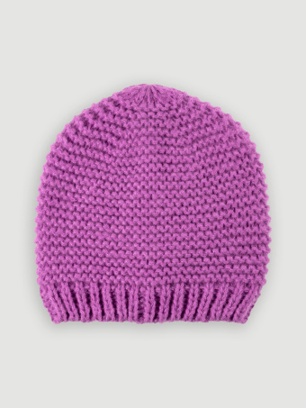 Purpurowa czapka 