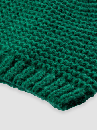 Czapka w kolorze zielonym 