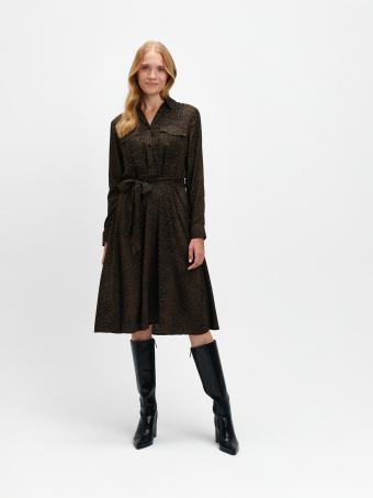 Szmizjerka z printem w panterkę 