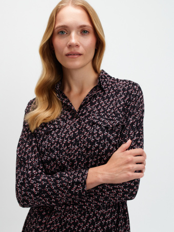 Szmizjerka z wiskozy z printem 