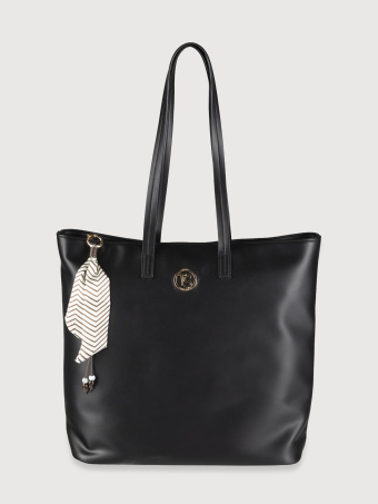Torba shopper z imitacji skóry 