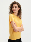 Żółty top w prążki 