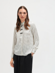 Elegancka koszula w groszki 