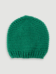 Czapka w kolorze zielonym 