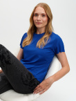 Kobaltowy top basic  Kobaltowy top basic
