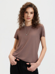 Top w odcieniu coffee 