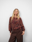 Bluzka z printem paisley 