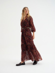Sukienka maxi z wzorem paisley 