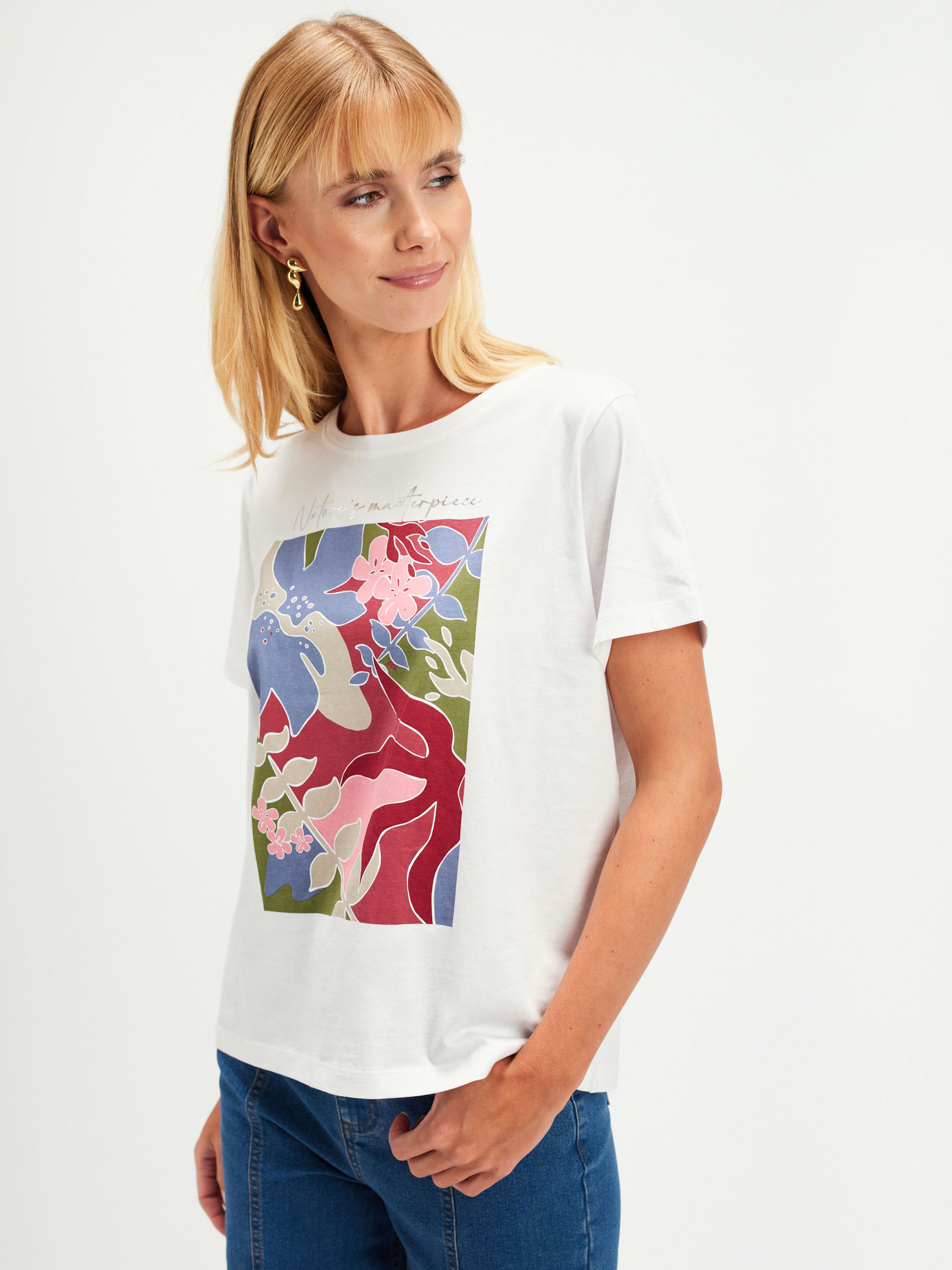T-shirt z grafiką  