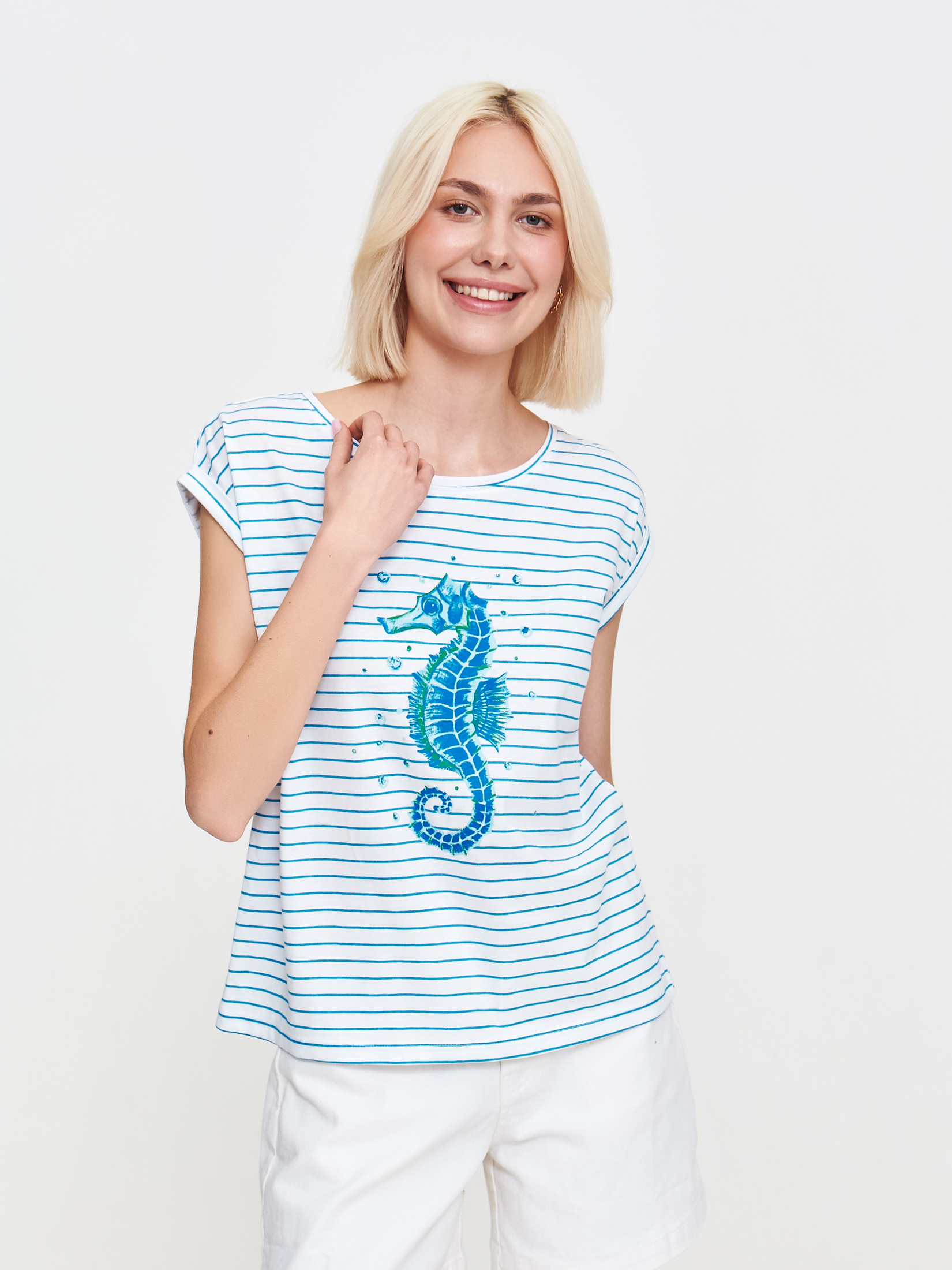 T-shirt z krótkim rękawem z nadrukiem 