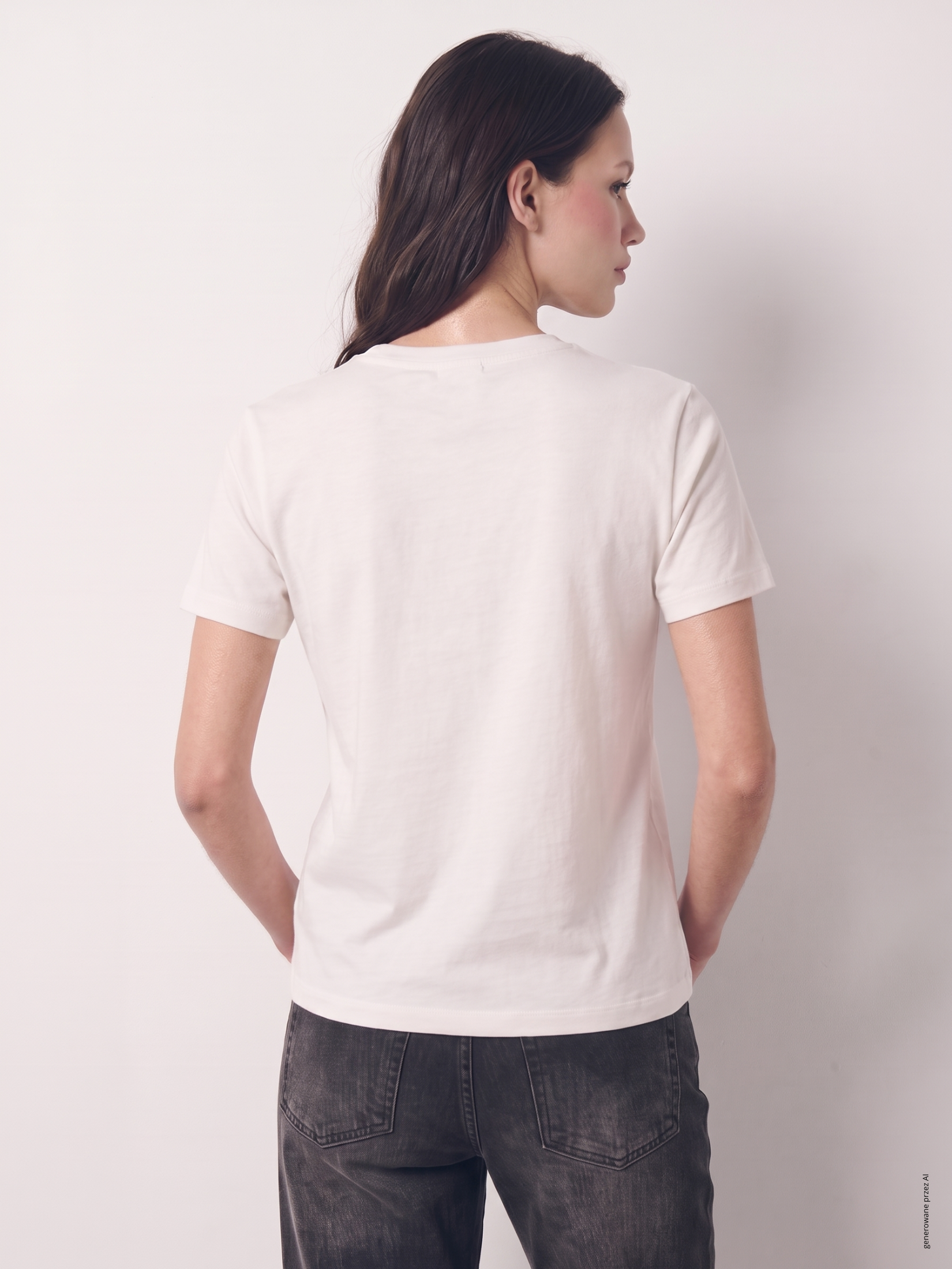 Biały top basic 