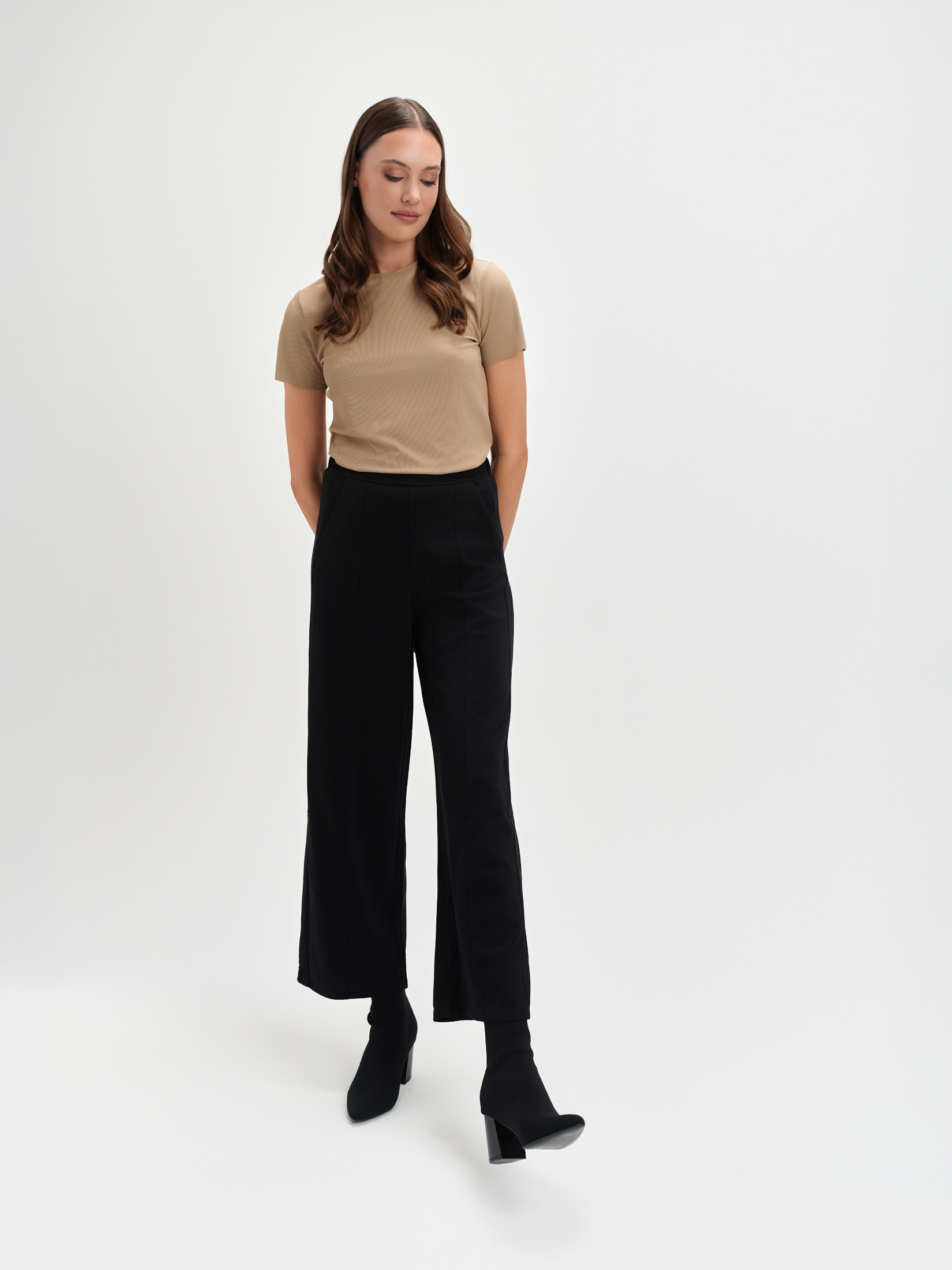 Czarne eleganckie spodnie, Top Secret