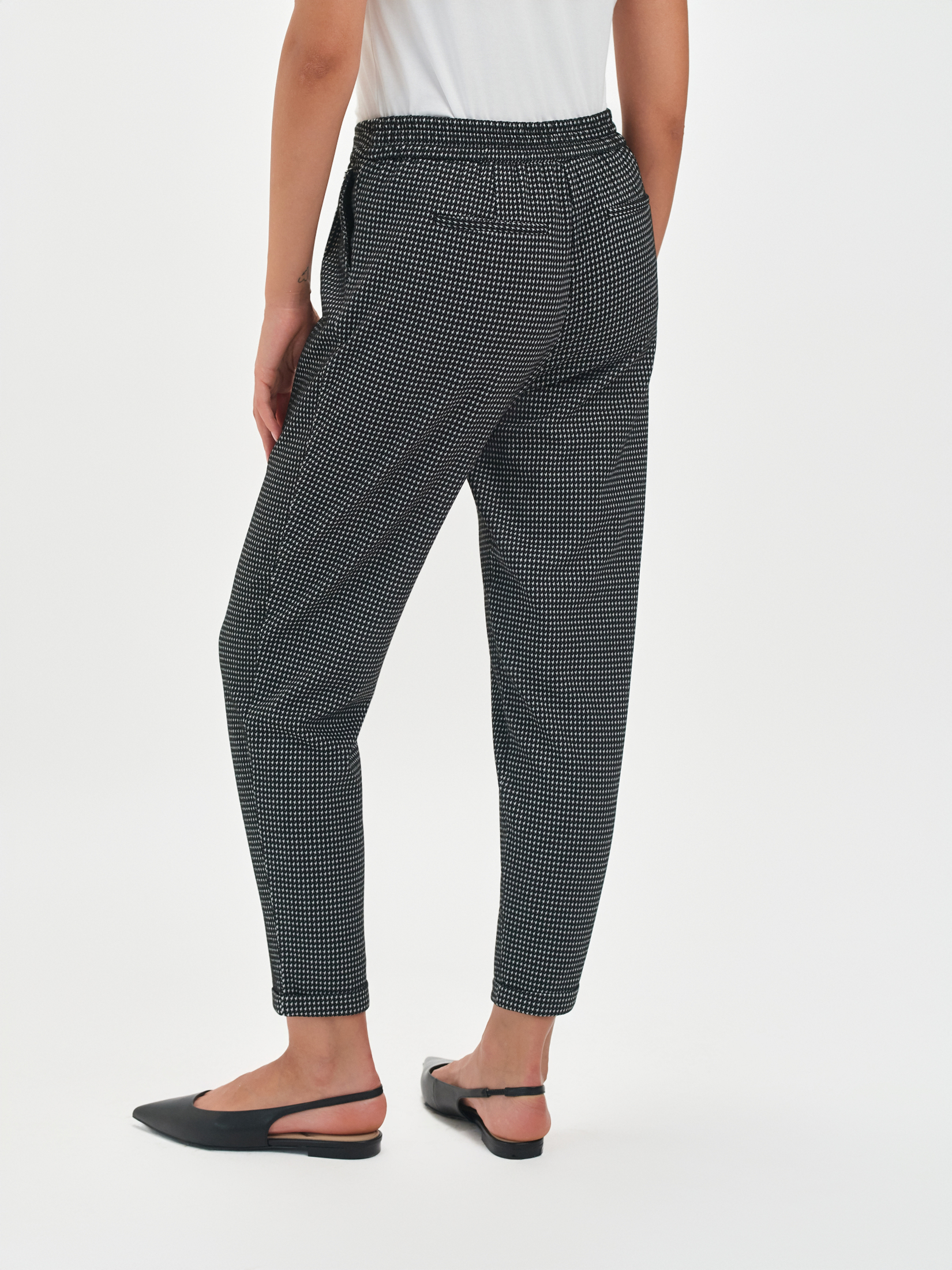 Spodnie z wzorem jogger 