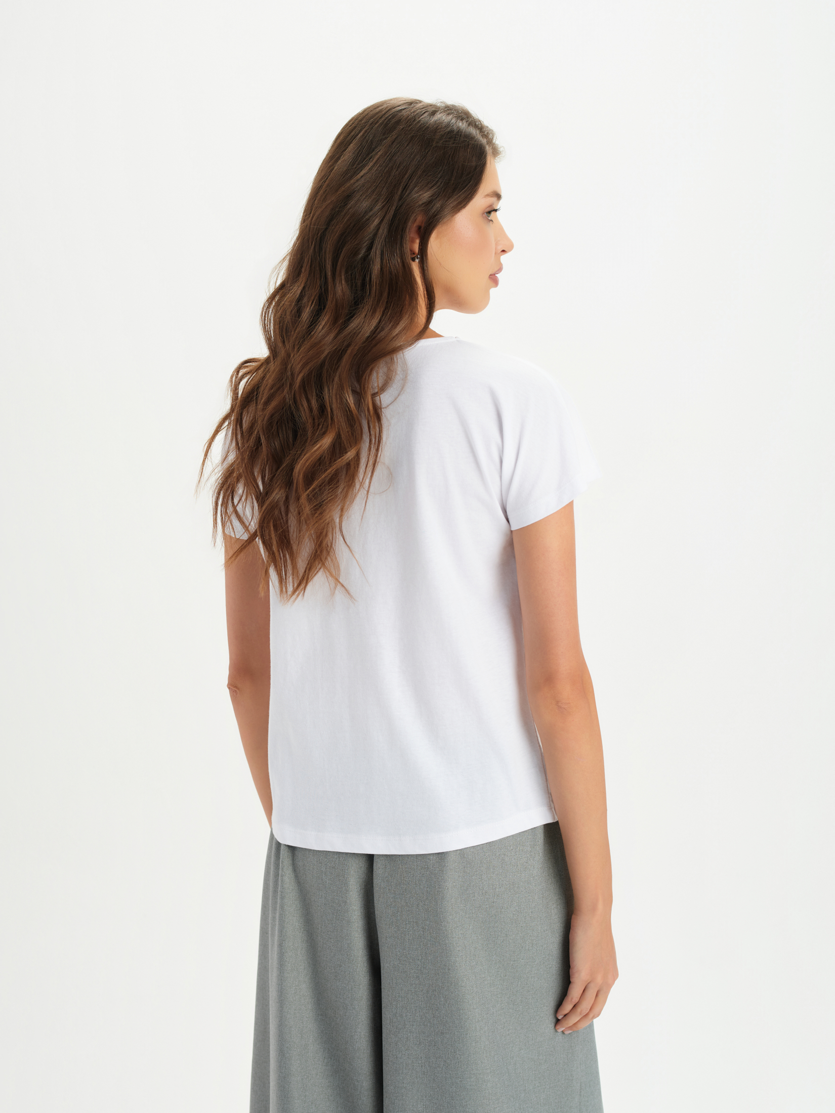 T-shirt z owocowym nadrukiem, Top Secret