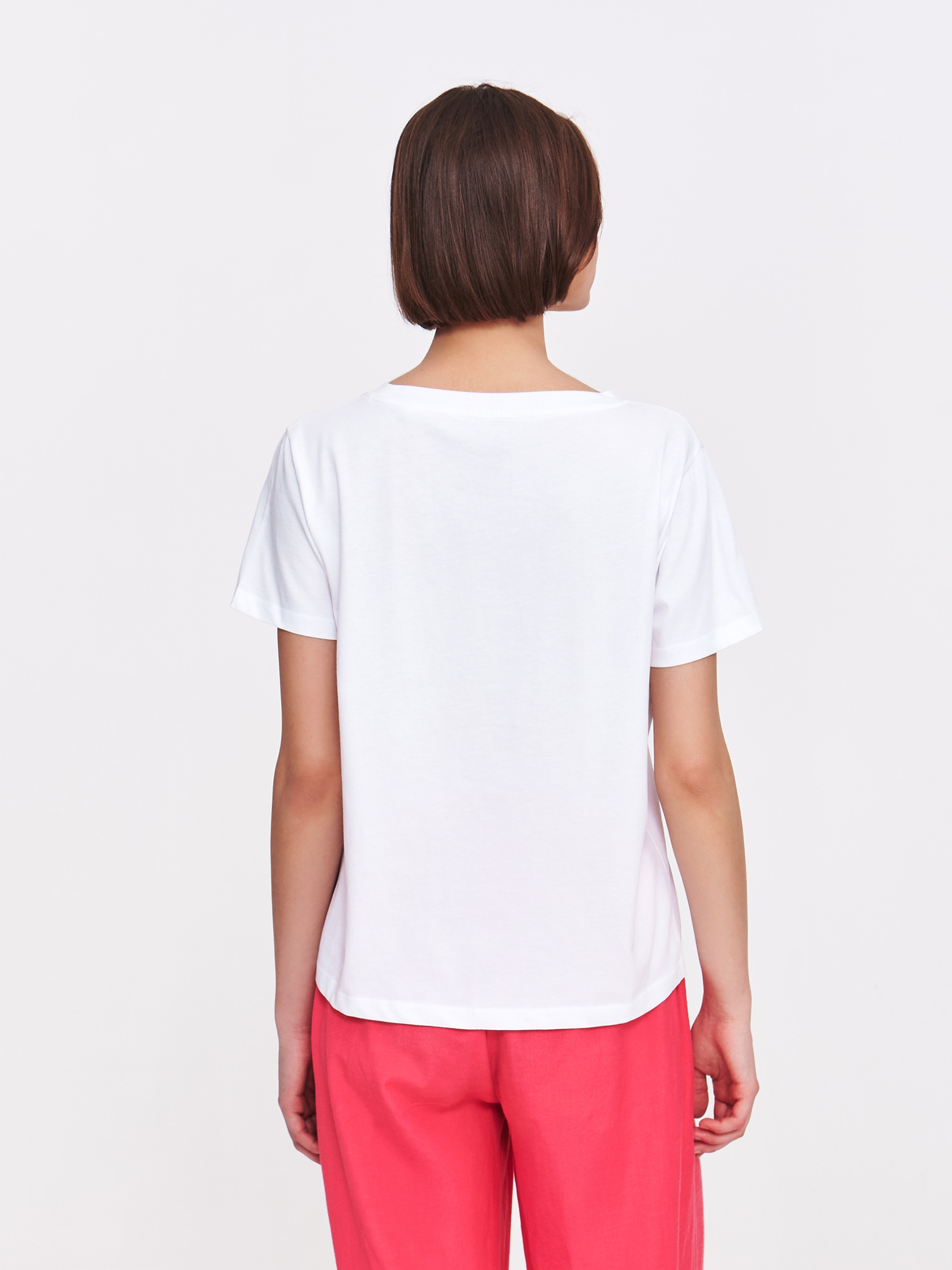 T-shirt regular z nadrukiem 