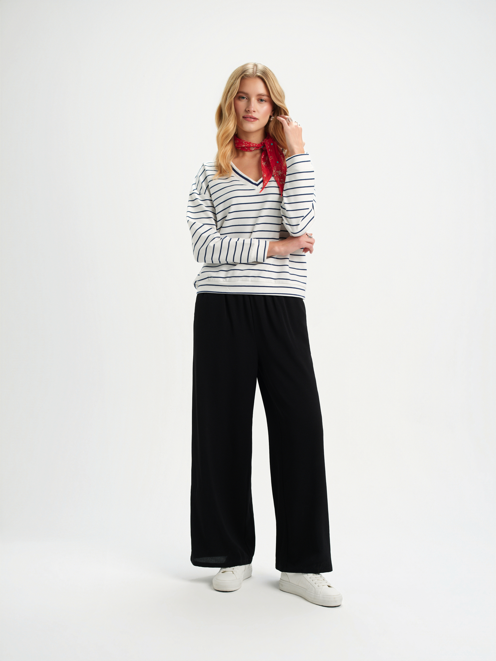 Bluza damska w paski 