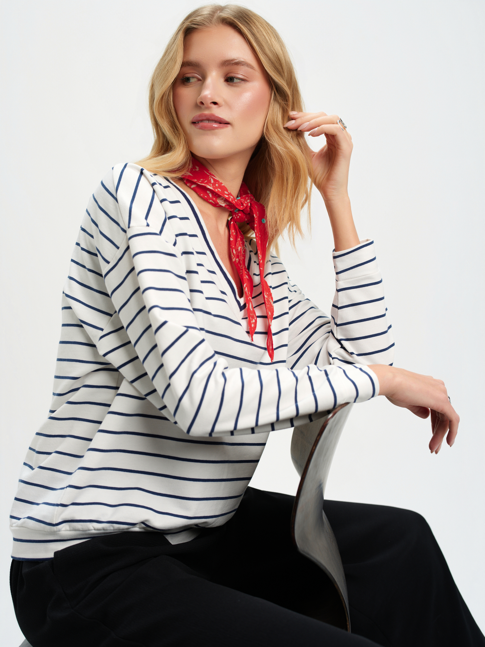 Bluza damska w paski 