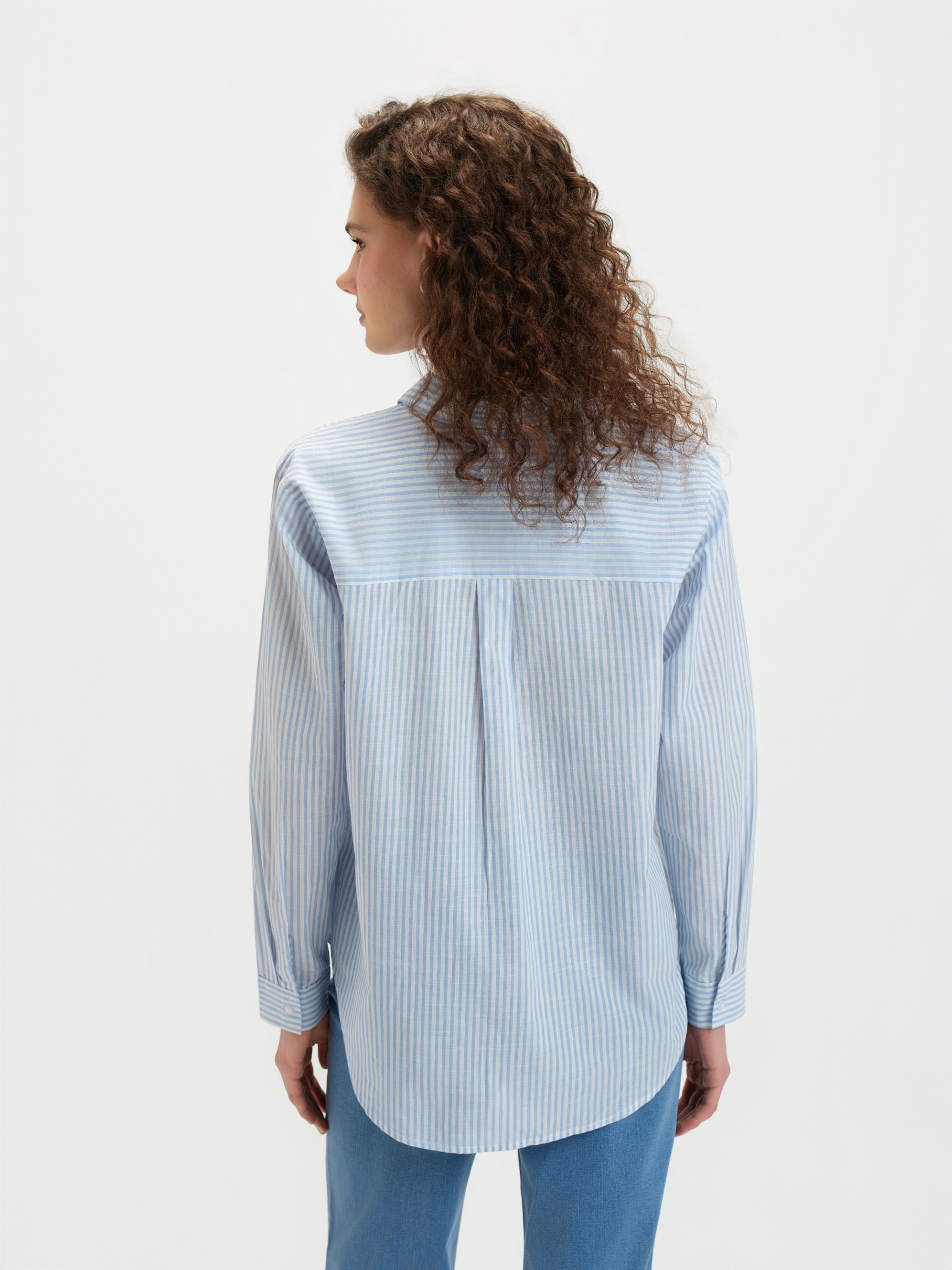 Bawełniana koszula w paski 