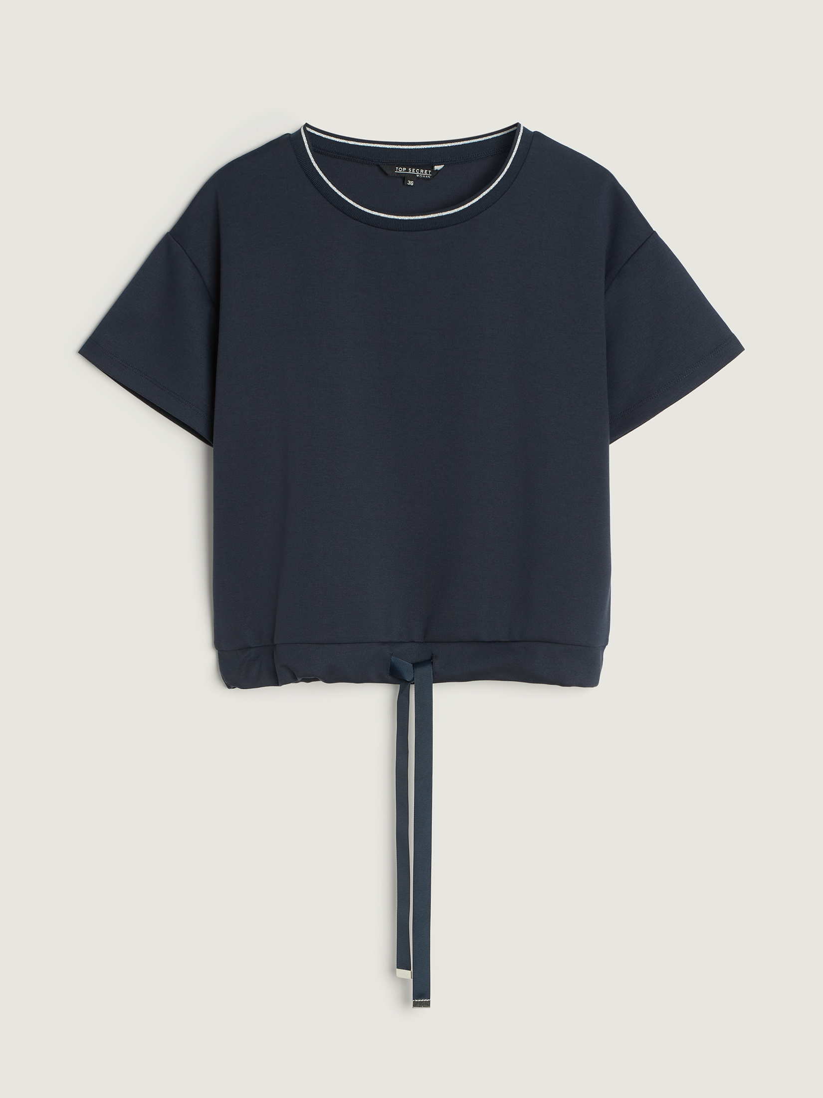 Granatowa bluza krótki rękaw