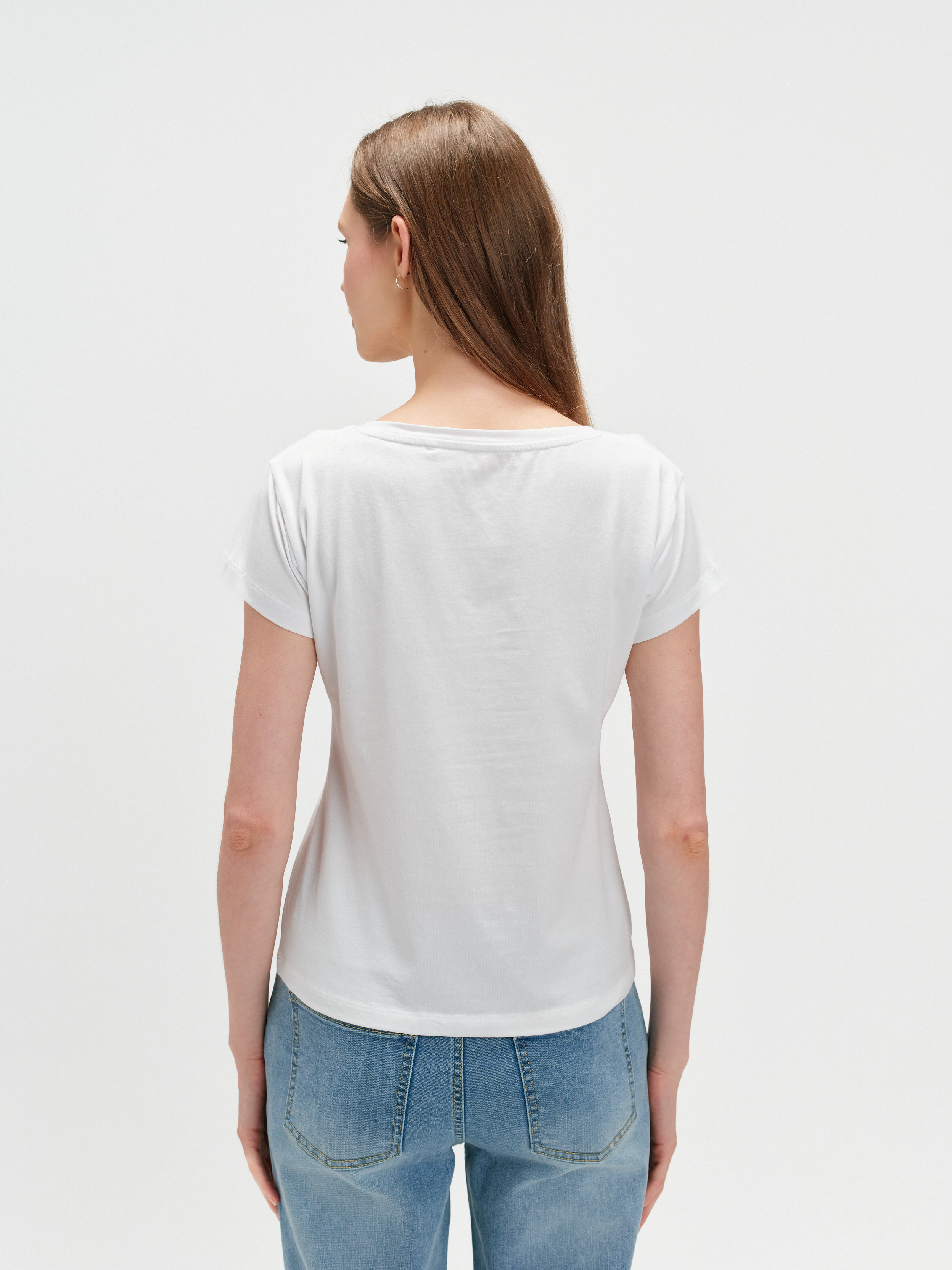 Top z nadrukiem w serca