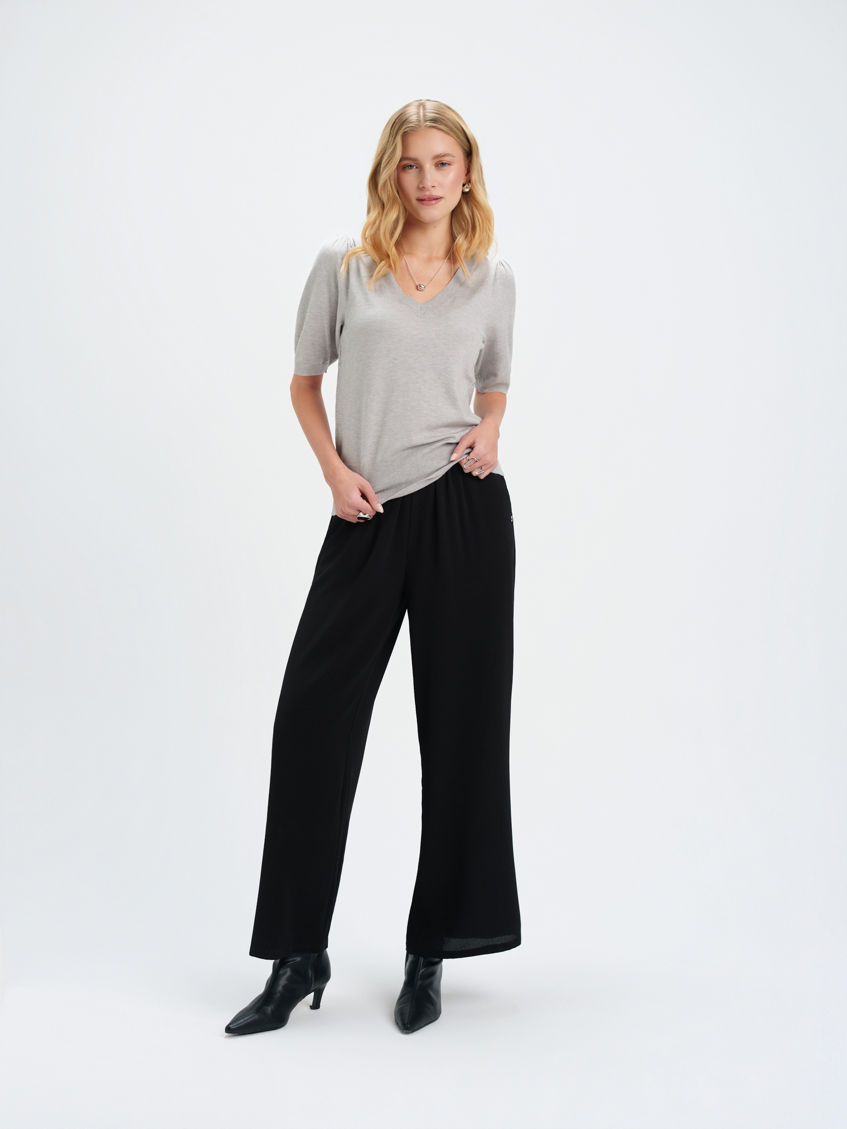 Sweter damski krótki rękaw