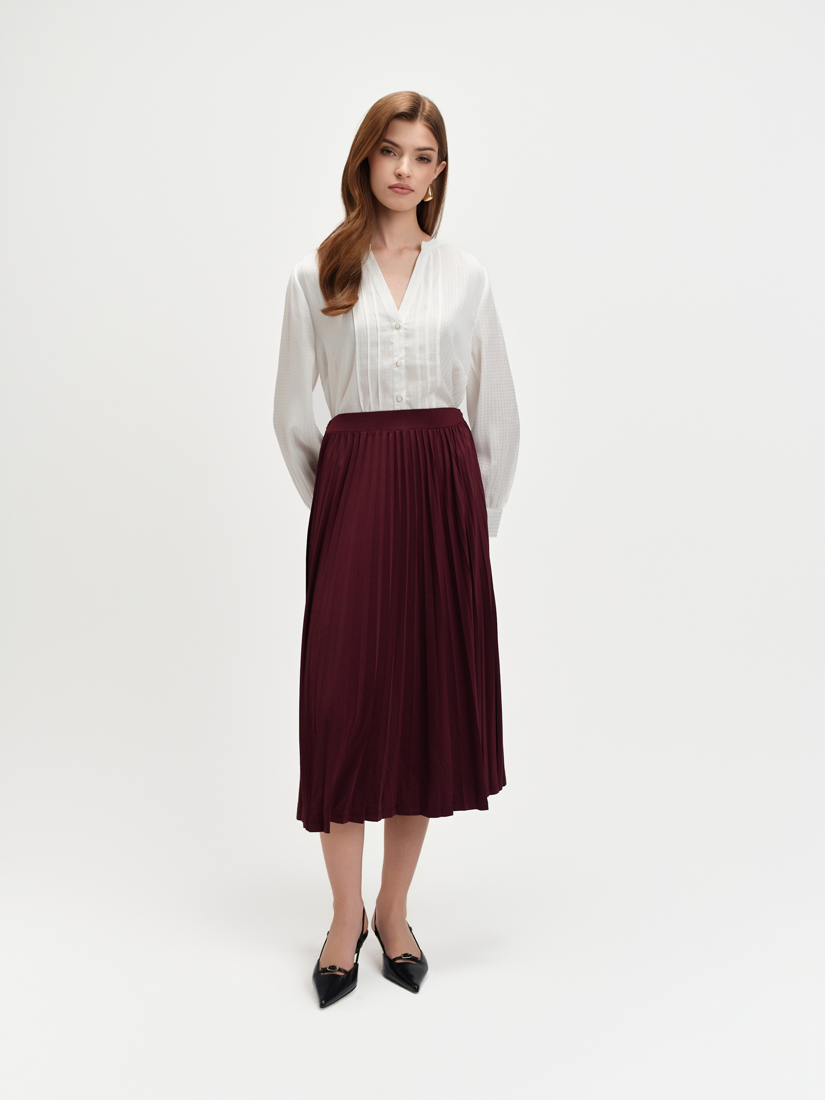 Elegancka biała koszula 