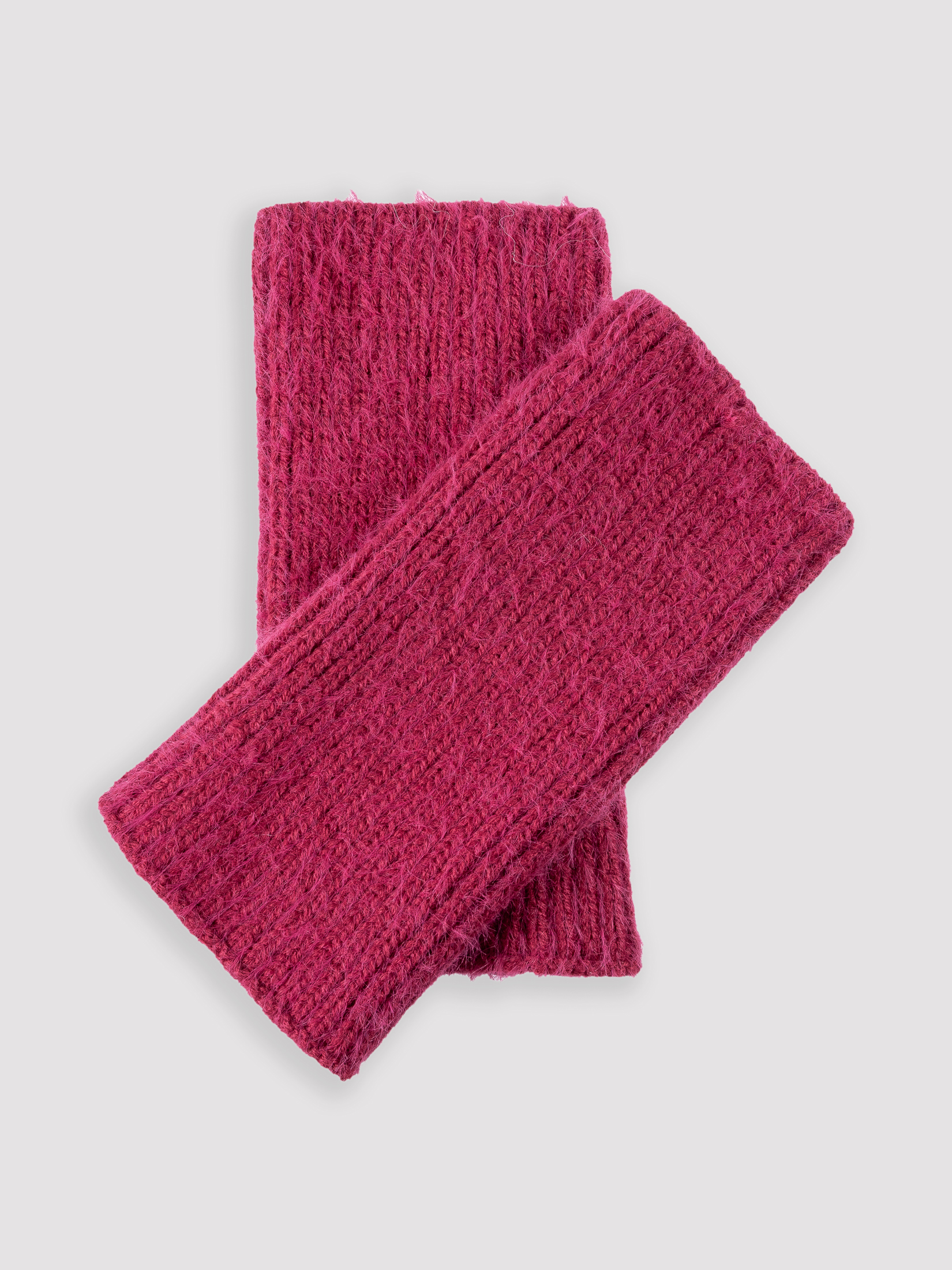 Purpurowe mitenki 