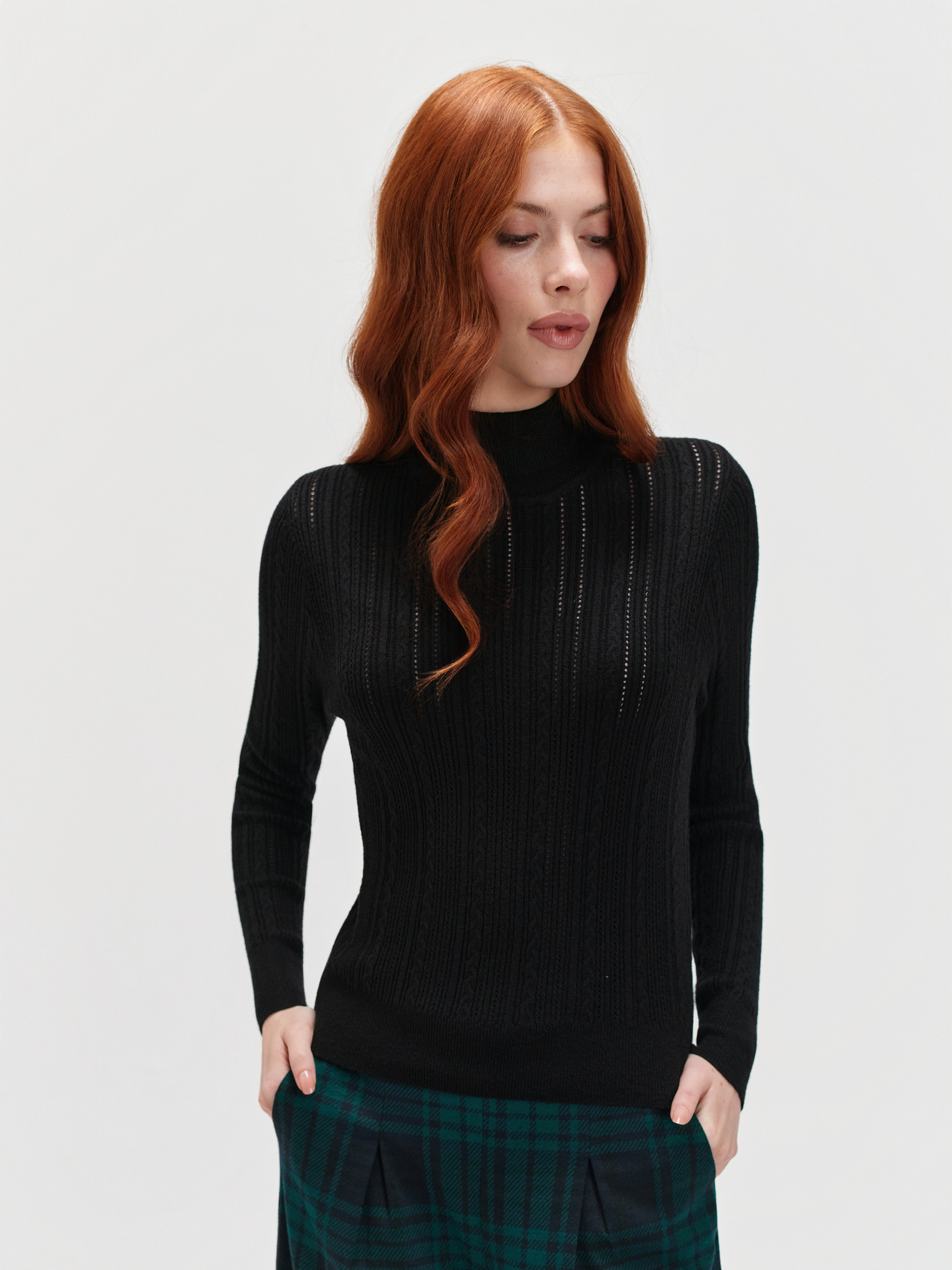 Golf z ażurową fakturą, Top Secret