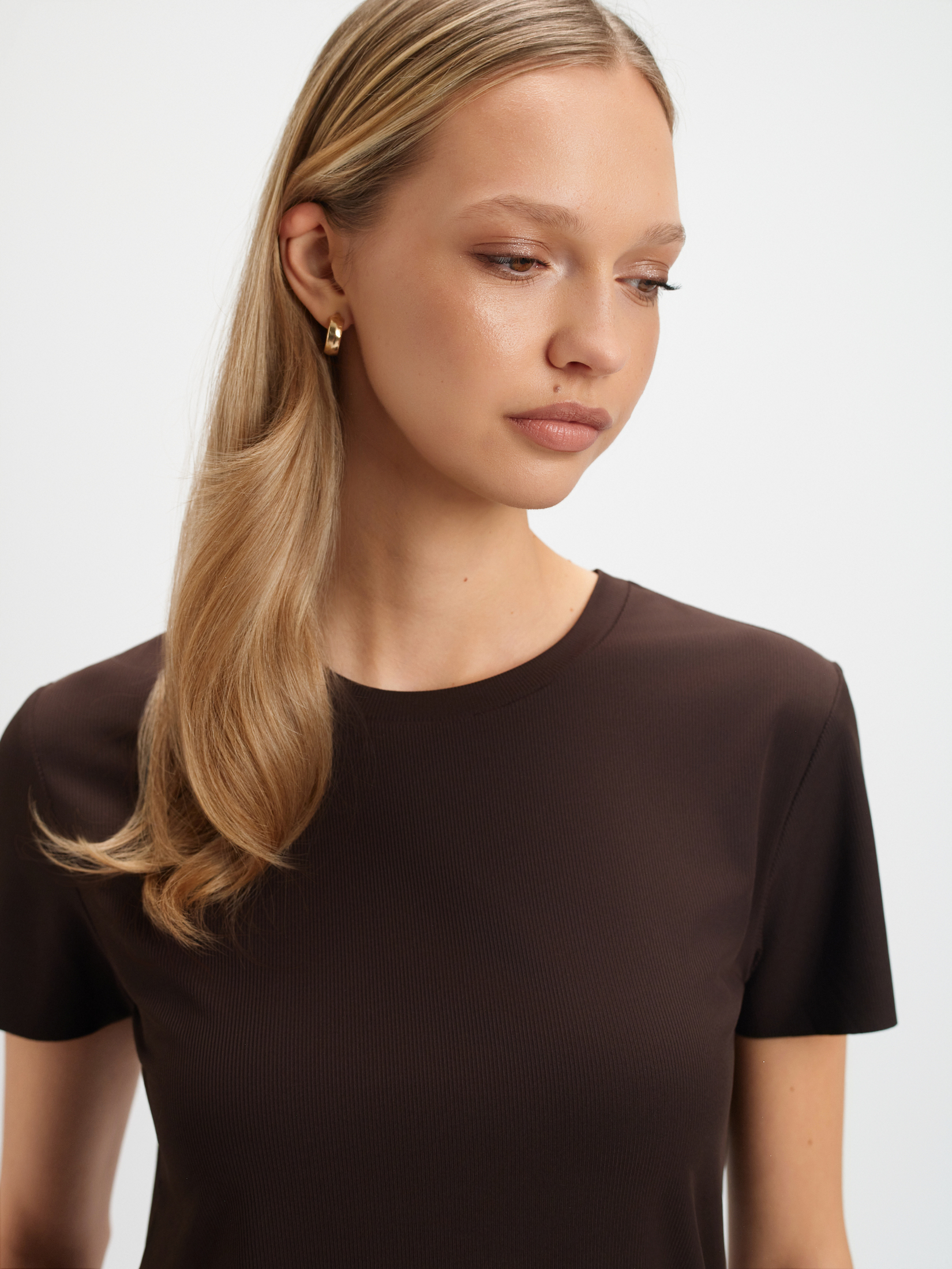 Top basic czekoladowy brąz  Top basic czekoladowy brąz