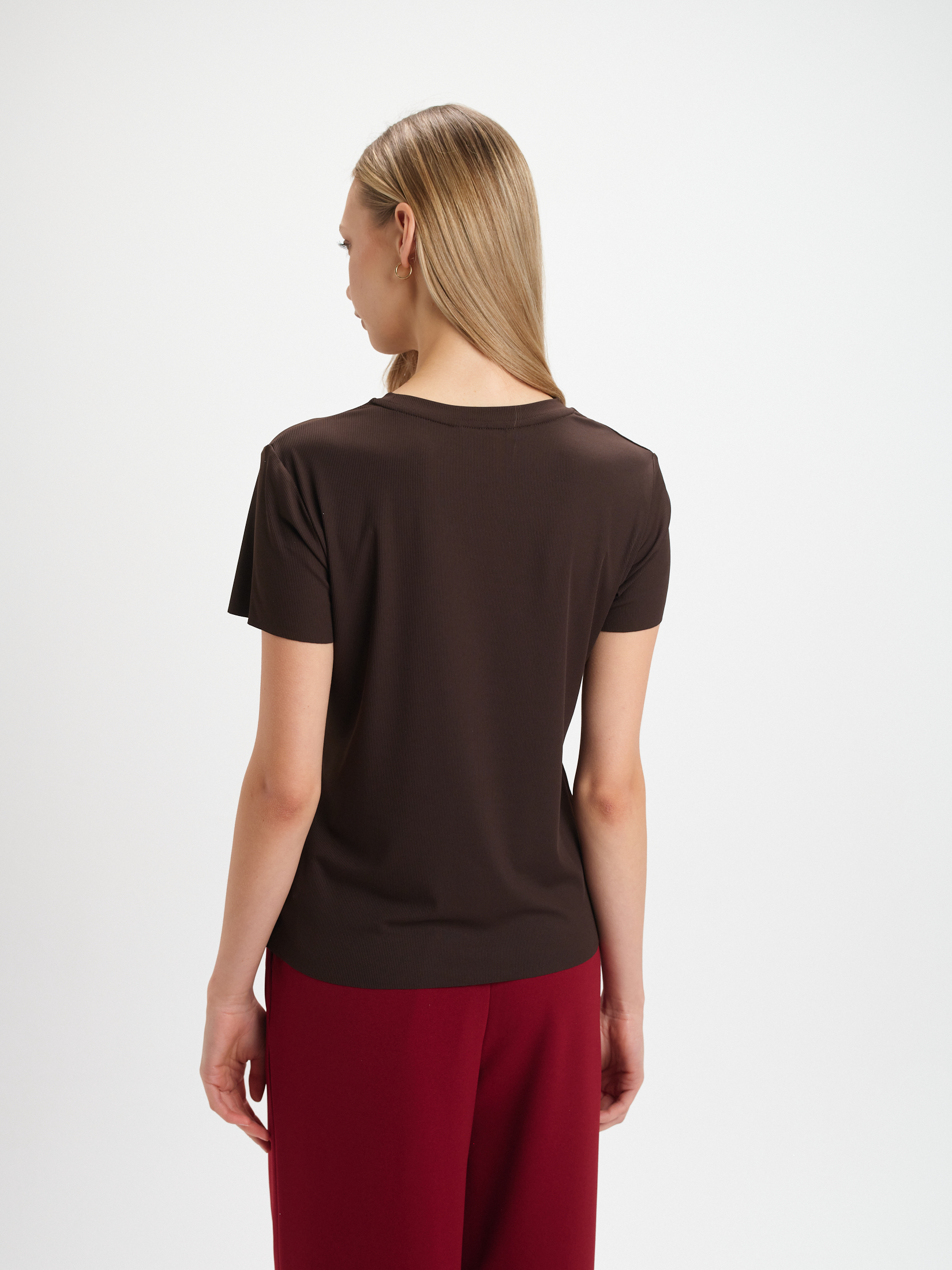 Top basic czekoladowy brąz  Top basic czekoladowy brąz