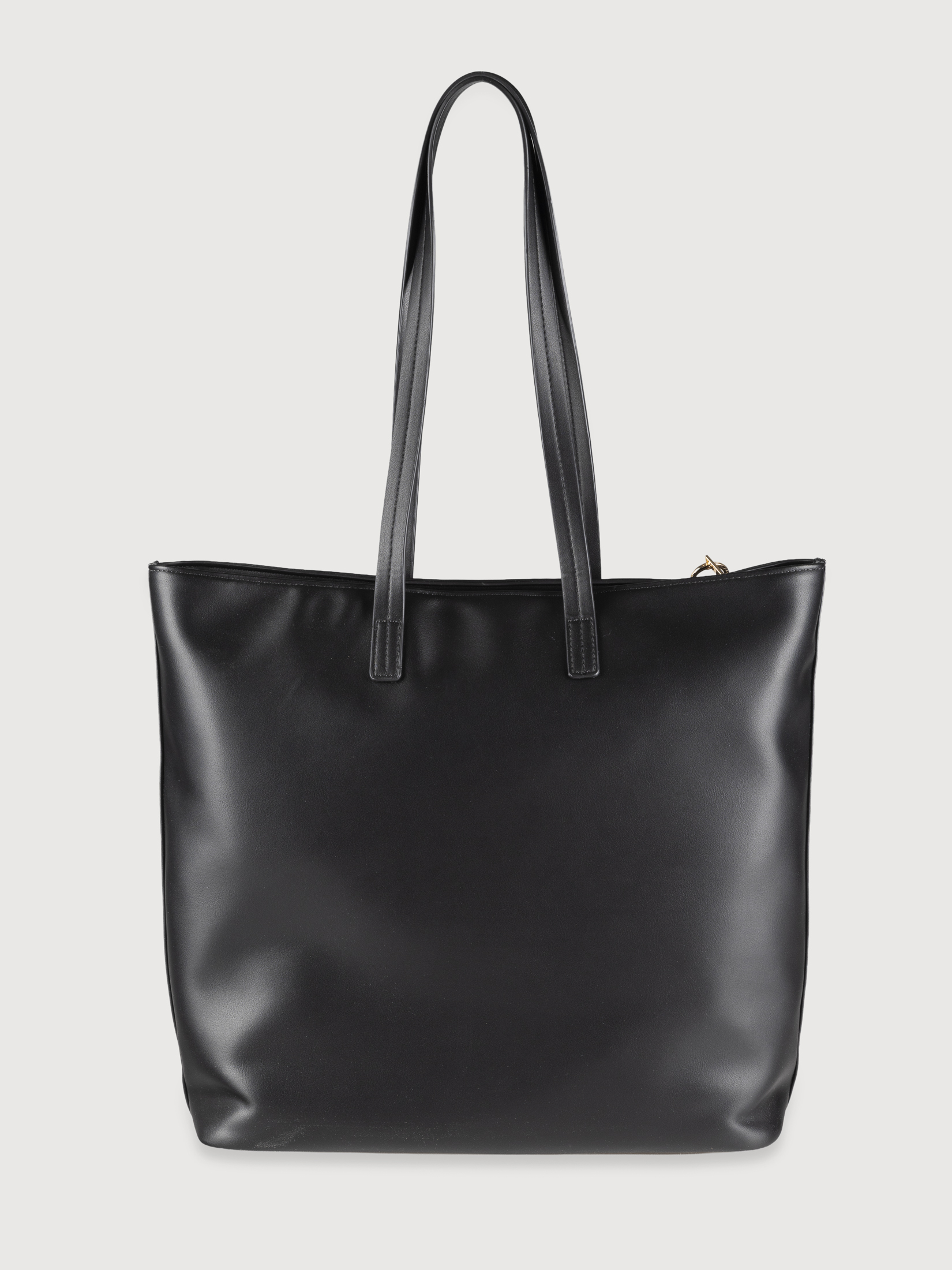 Torba shopper z imitacji skóry 